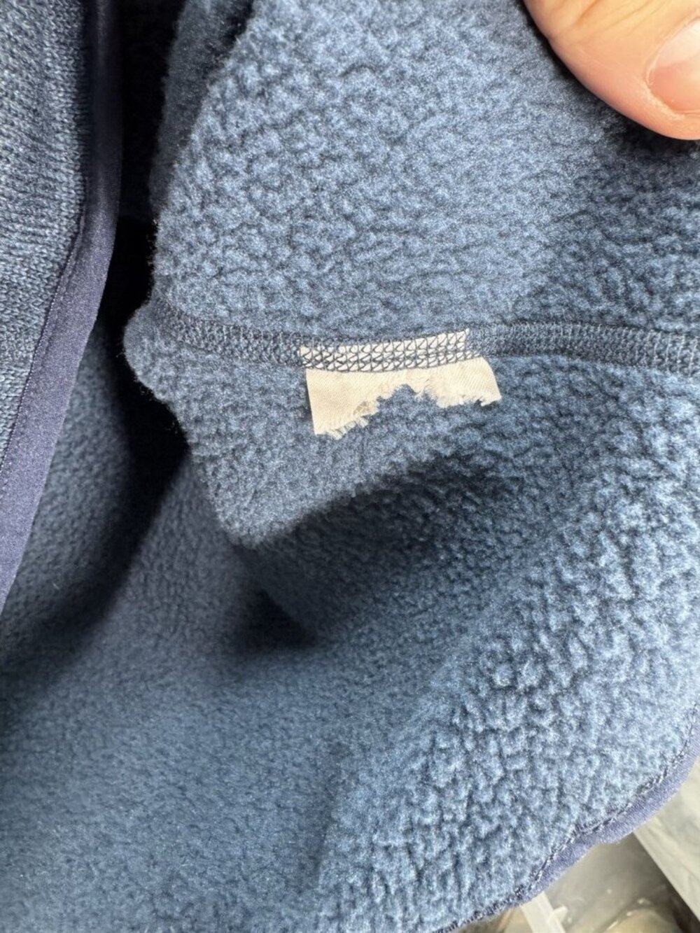 Stio Sweetwater Fleece Hoodie Pullover Womens XL Heather Blue Zip Pocket Casual - Picture 7 of 10